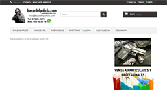 Desktop Screenshot of bazardelpolicia.com